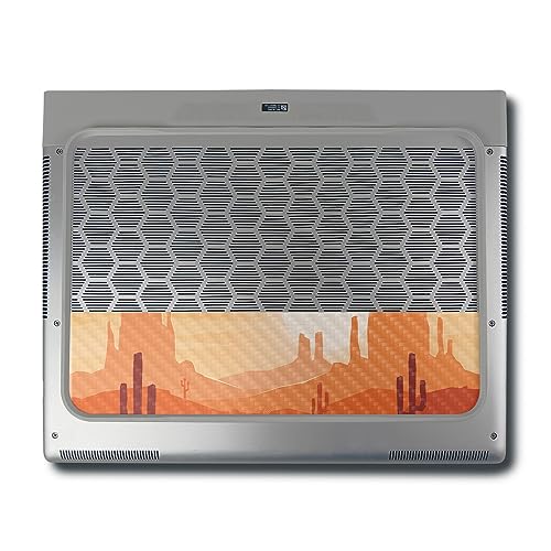 Image of MightySkins Carbon Fiber Skin Compatible with Alienware X16 R1 (2023) Full Wrap Kit - American Southwest | Protective, Durable Textured Carbon Fiber Finish | Easy to Apply | Made in The USA
