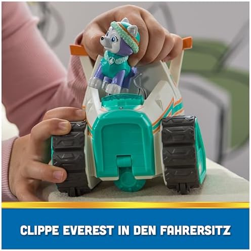 PAW PATROL – Everest figürlü kar aracı, snowboard ve Henrietta figürü (Deluxe araç), 3 yaşından büyük çocuklar için oyuncak - Görsel 7