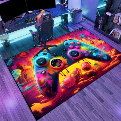 Tapete Gaming 80x160 cm Antideslizante Colorido