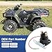 Jovbex 12V Starter Solenoid Relay Compatible with Polaris Sportsman 500 400 HO Magnum 330 1996-2009 Replacement for 4010930 4011335 3085521 3087196