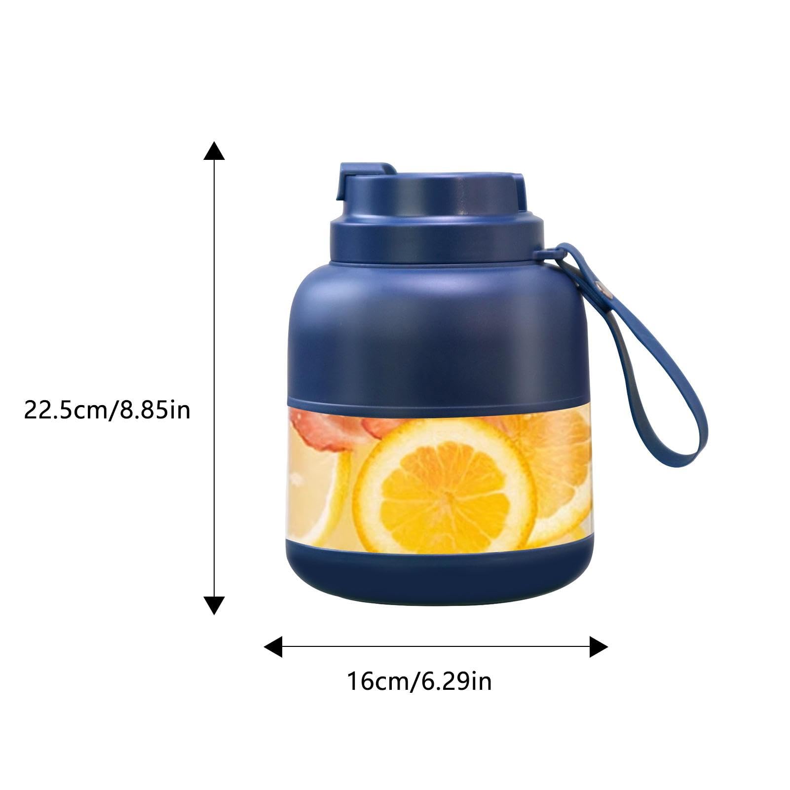 Blender do soków, blender z wydajnym silnikiem - 500 ml, ?adowany przez USB, mikser do soków owocowych, elektryczny blender z podwójnym napojem, do koktajli i Eubeisaqi