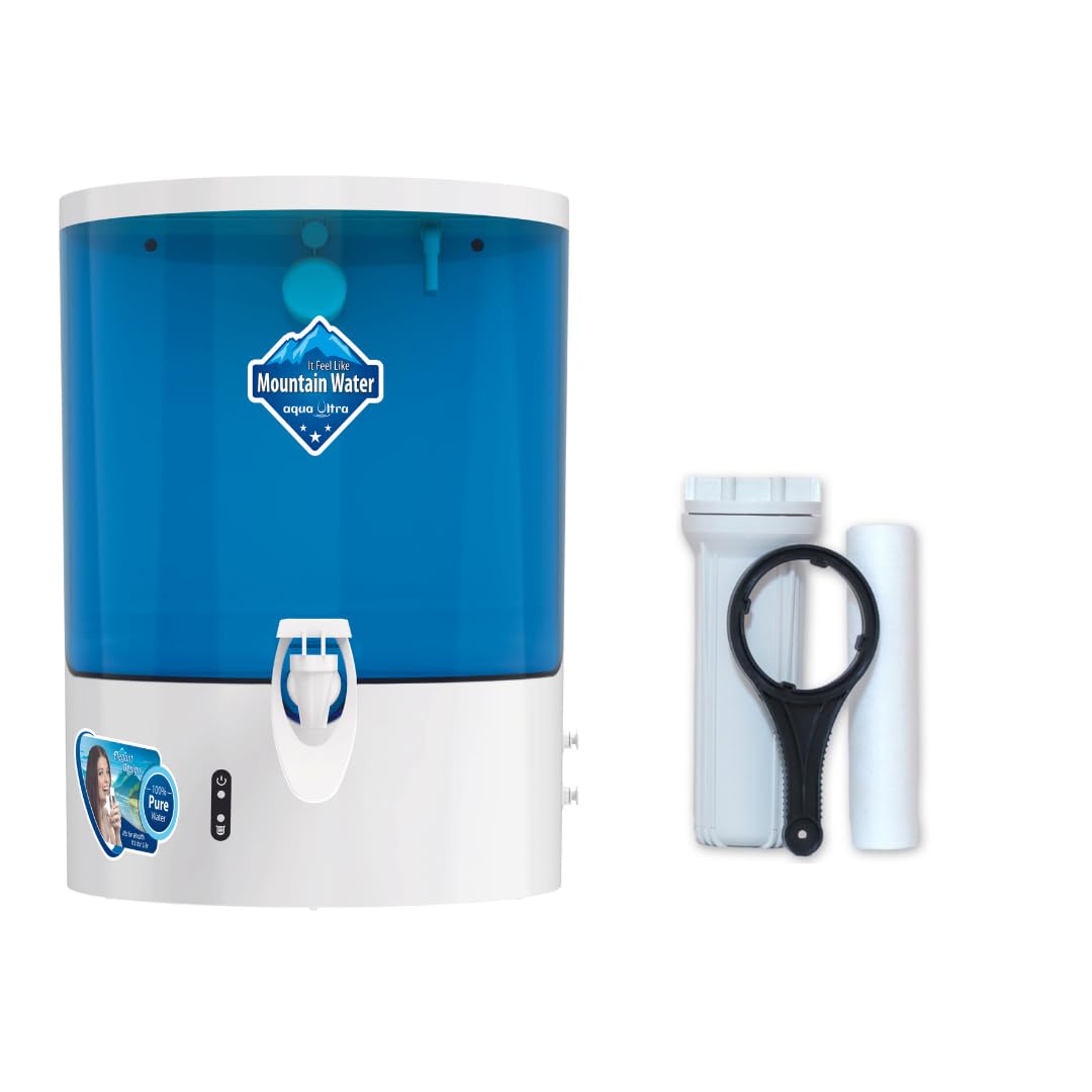 Aqua Ultra | Copper RO Water Purifier for home | Alkaline with UV UF+TDS Controller Alkaline | Fully Automatic |13Liter | Suitable for municipal corporation, Borewell & Tanker water-image-3