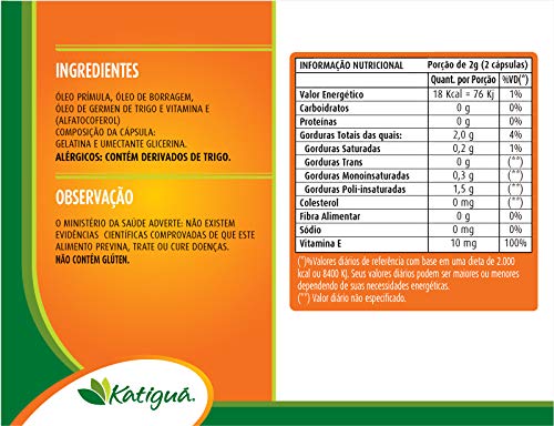 Prímula Max 60 Cápsulas de 1000mg, Katiguá