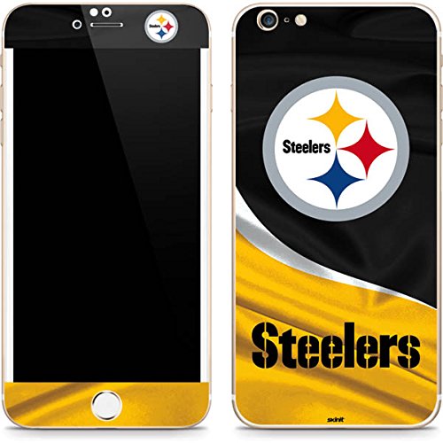 Skinit Decal Phone Skin Compatible with iPhone 6/6s Plus - Officially Licensed NFL Pittsburgh Steelers Design