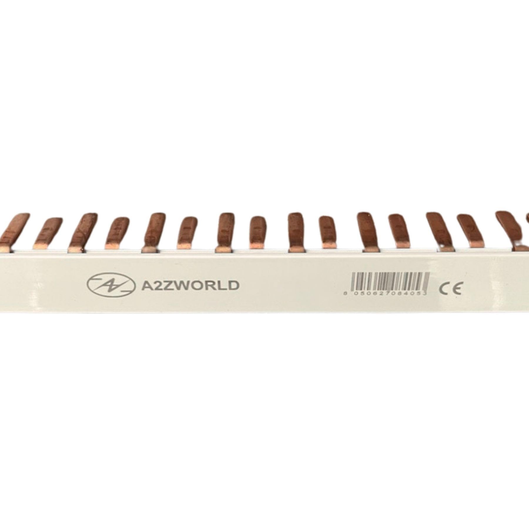 Pettine Alimentazione Da 1 Metro, Per Collegamento Quadro Elettrico, 1P+N 108 PIN Moduli 1000mm, Barra Collettrice per Interruttori Magnetotermici e Differenziali, BusBar Modulare 63A