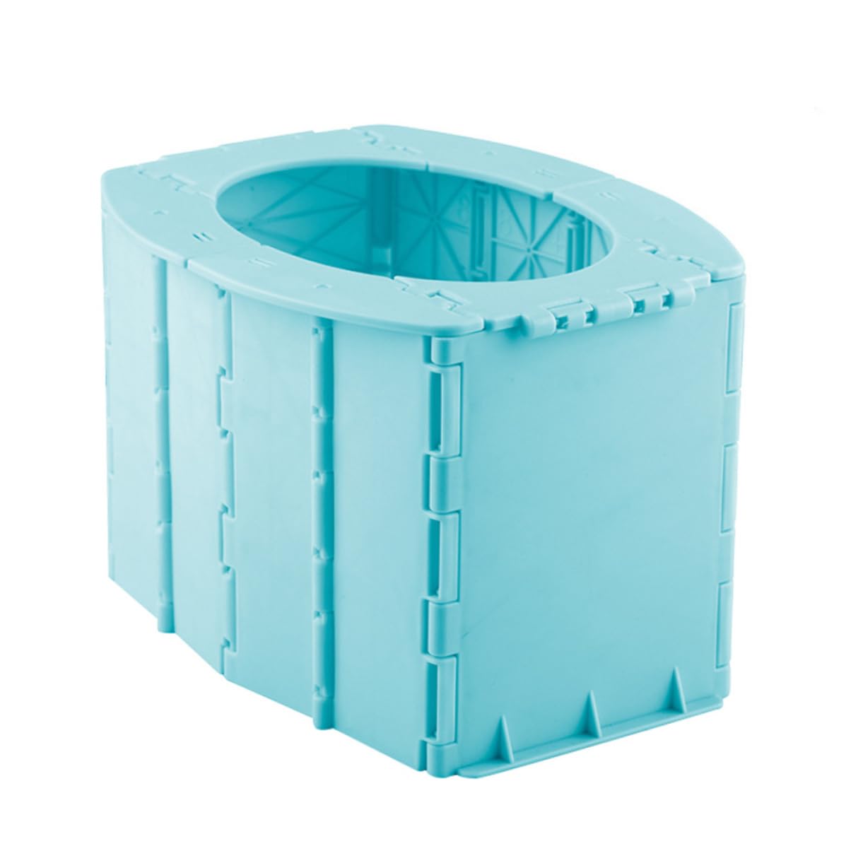 Yardwe 1Pc Portable Folding Toilet Adorable Design for Potty Training Safe Material for Outdoor Use Travel Friendly Closestool