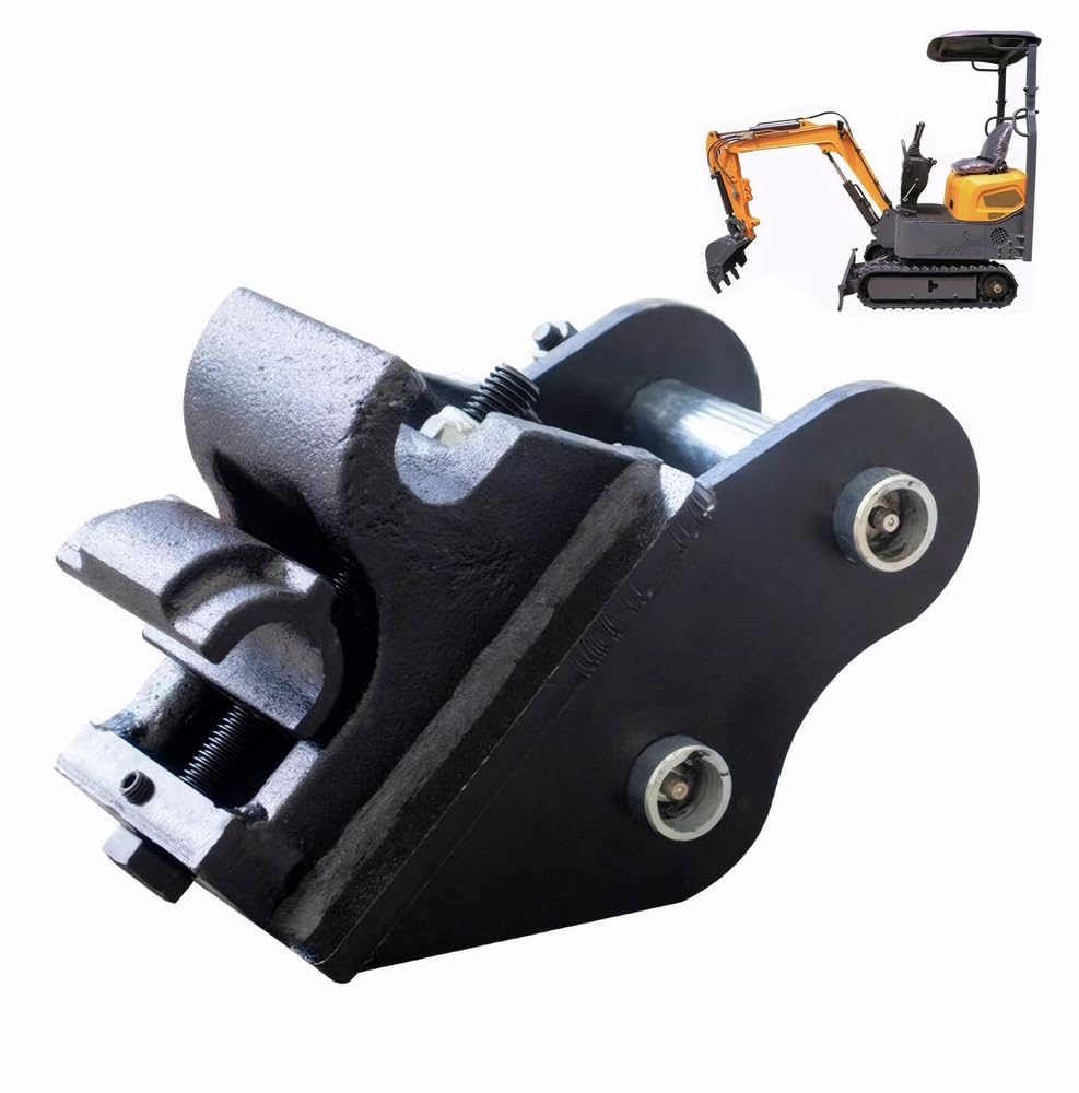 Accesorio Desgarrador (ripper) Para Mini Excavadoras De 0.8-1.5t - Aleación De Acero, Tramo 90mm, Para Romper Suelo O Asfalto