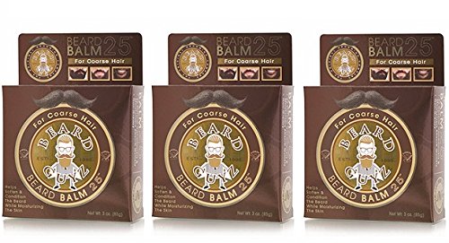 Beard Guyz Coarse Beard Balm, 3 Ounce (pack of 3)