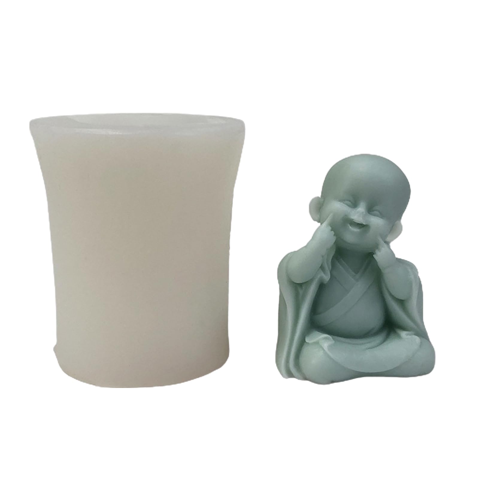 Kalttoy 3D Chanting Silicone Mold Resin Soap Making Molds Statue Silicone Soap Making