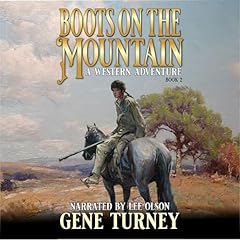 Diseño de la portada del título Boots on the Mountain