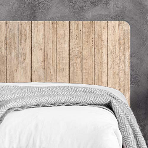 Cabecero listones madera verticales abril 2024