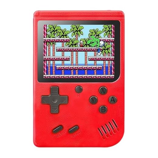Console de jeu portable pour garçon avec 500 jeux classiques F-C, mini lecteur de jeux rétro, batterie rechargeable, écran couleur de 7,6 cm, jeux portables FC portables pour amoureux, adultes,
