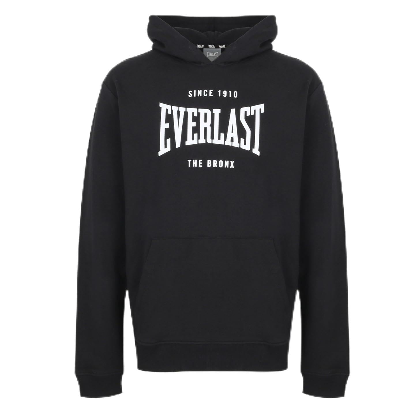 Everlast Men's Oversized Fit Cotton Hoodie Black Extra Large