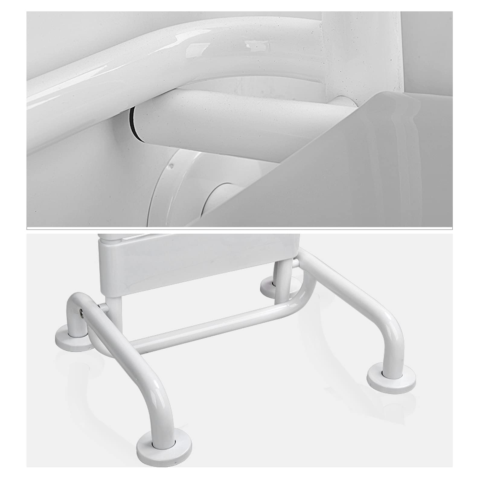 Silla de Ducha abatible Antideslizante para Personas Mayores, Asiento de Ducha Montaje en Pared soporta hasta 150 kg para Personas Mayores, Ancianos, discapacitados, lesionados