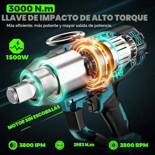 Pistola de impacto 1 pulgada 5 Imagen adicional