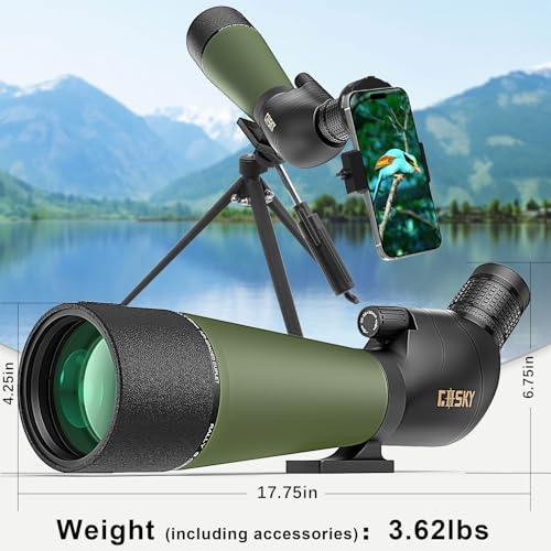 High Definition Spotting Scope with Tripod