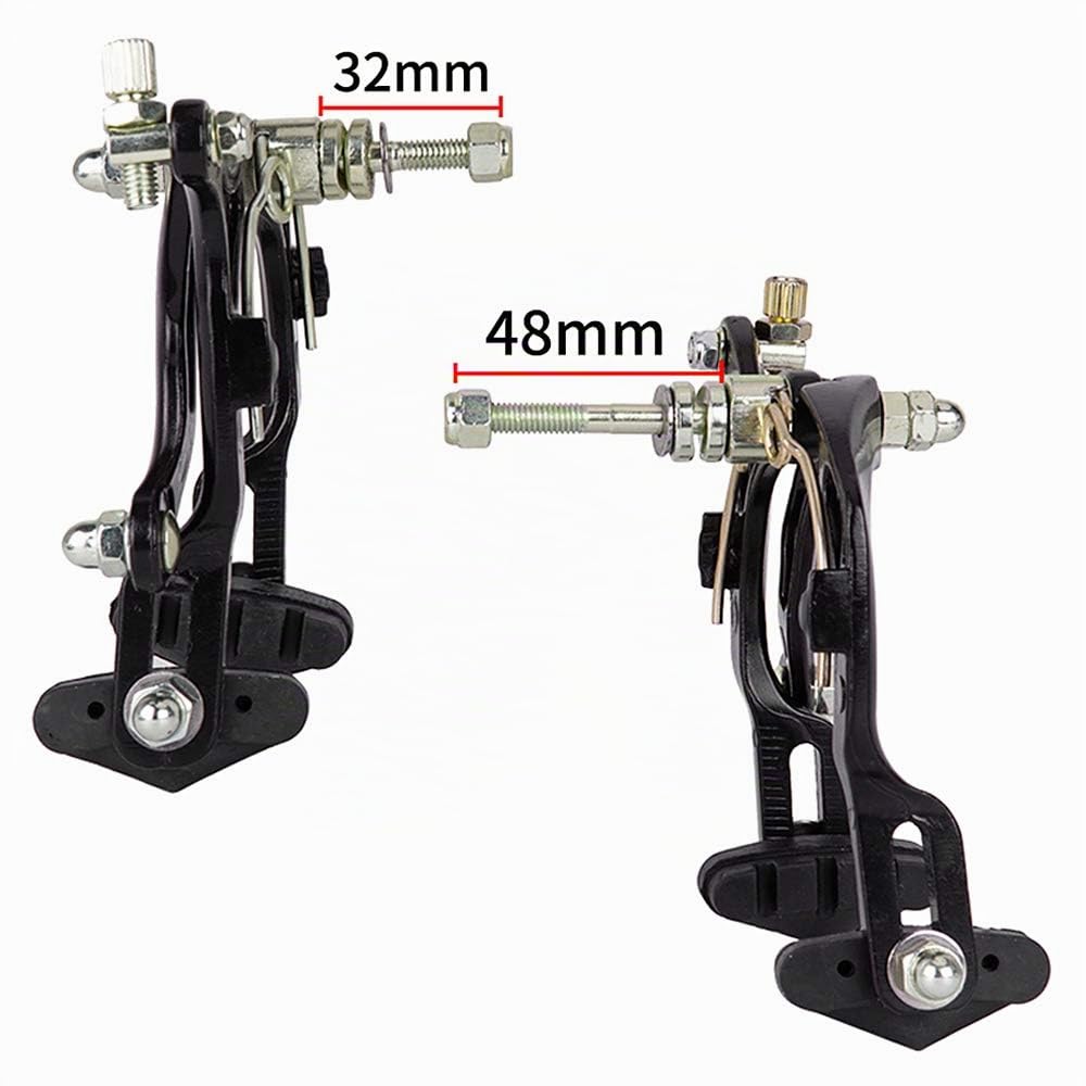 Lixada Freni per Biciclette 45mm Alluminio Pinze Freno a Pinza Lunga C Brake per Le Bici da Strada/Città