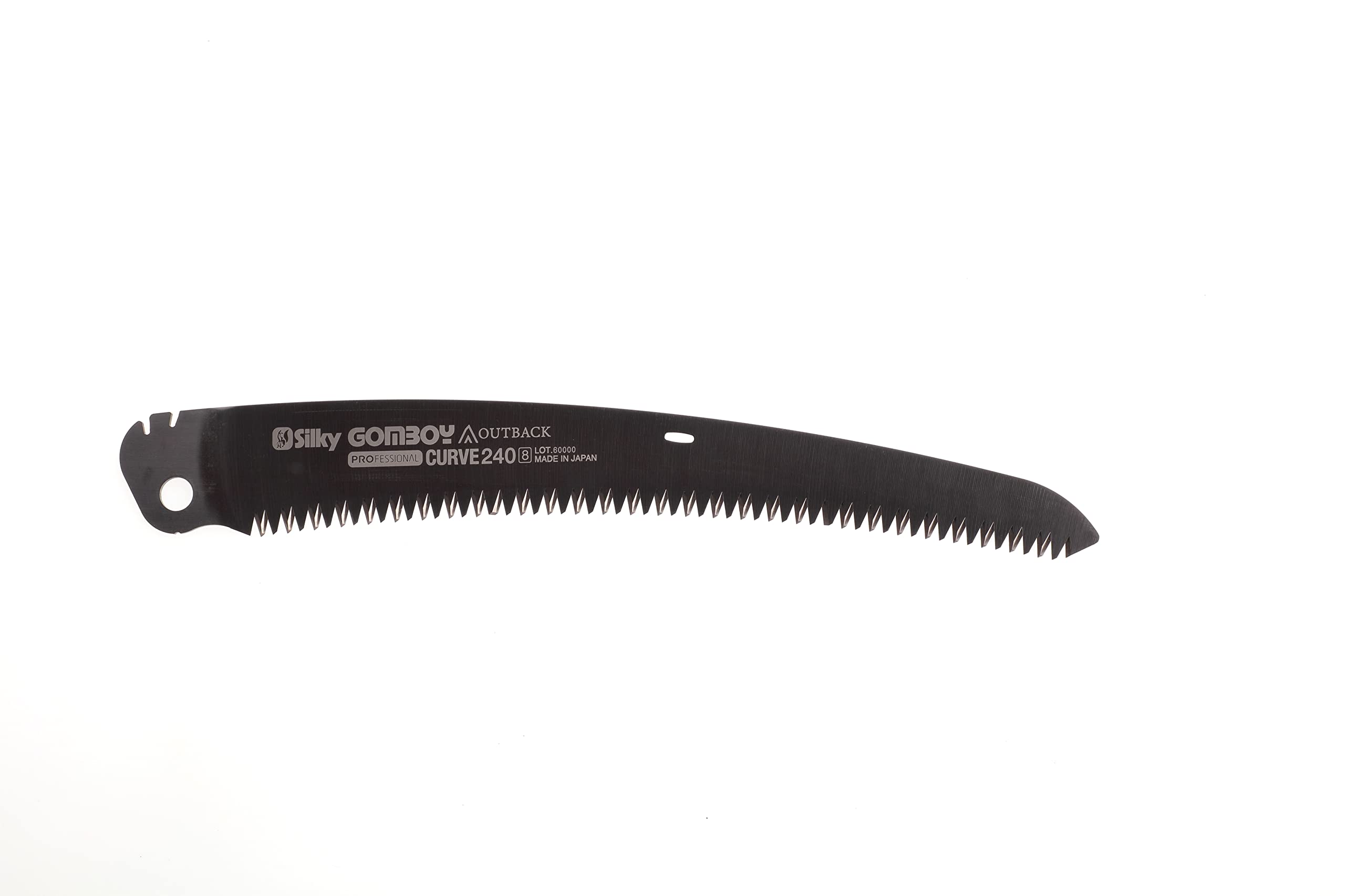 Silky Lame de scie, Gomboy Curve Professional 240mm - Acier rapide, Edition Outback, Compatible avec bois, 240 mm, Noir