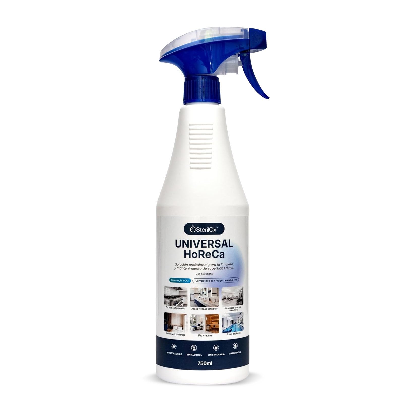 HoReCa Limpiador Profesional para Superficies con HOCl 750ml