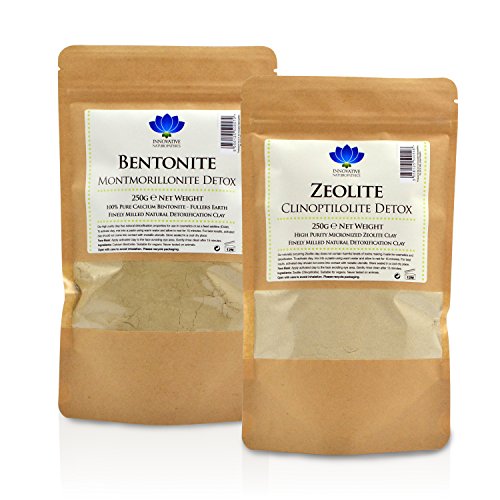 Zestaw do detoksykacji leczniczej nr 1 - bentonit 250 g / zeolit 250 g