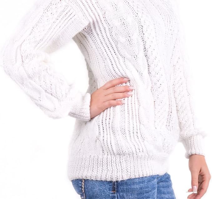 Gamboa Alpaca Sweaters for Women Lightweight Ladies Knit Sweater Womens - Image 8