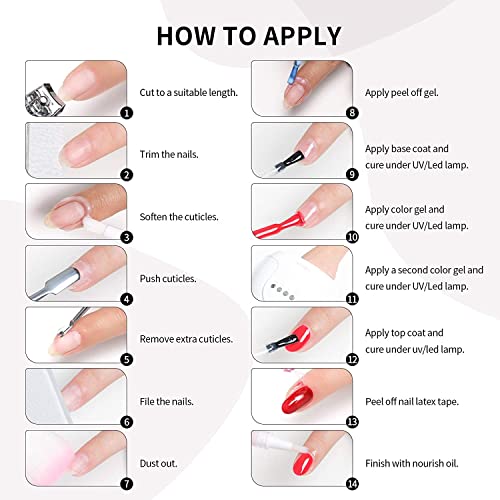 Image of CANNI UV Gel Nail Polish, 1Pcs Gel Polish 9ml Color Nail Polish Gel High Gloss Soak Off U V Gel Nail French Nail Manicure Salon DIY - 9009