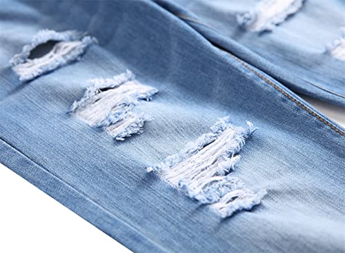 Jeans breaking hole homme stretch pour bouger librement sans rigidité