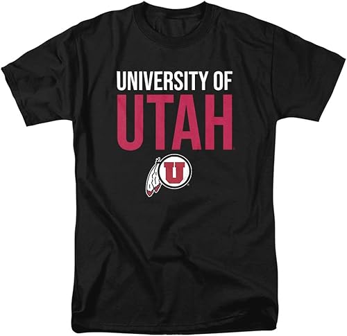 Miniatura 170 de LOGOVISION Official Collegiate Distressed Stacked Short Sleeve Unisex for Men & Women T Shirt Collection 3