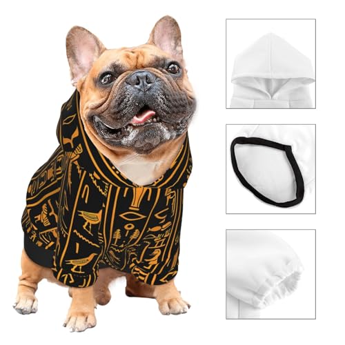 Disfraz para perro y gato estilo egipcio retro, talla L miniatura 3
