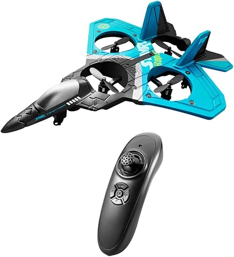 Adepe Sensor de gravedad a control remoto a control remoto avión 24 G rollo de acrobacias a control remoto 6 canales avión planeador avión EPP