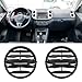 Briny River 2Pcs Car Air Conditioning Vent Paddles 5N0819704 5N0819203 Compatible with Volkswagen Tiguan 2010-2017 (Left & Right Side)