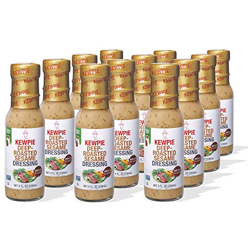 Image of [FFP] Kewpie Deep-roasted Sesame Dressing Creamy, 8 oz (Pack of 12)
