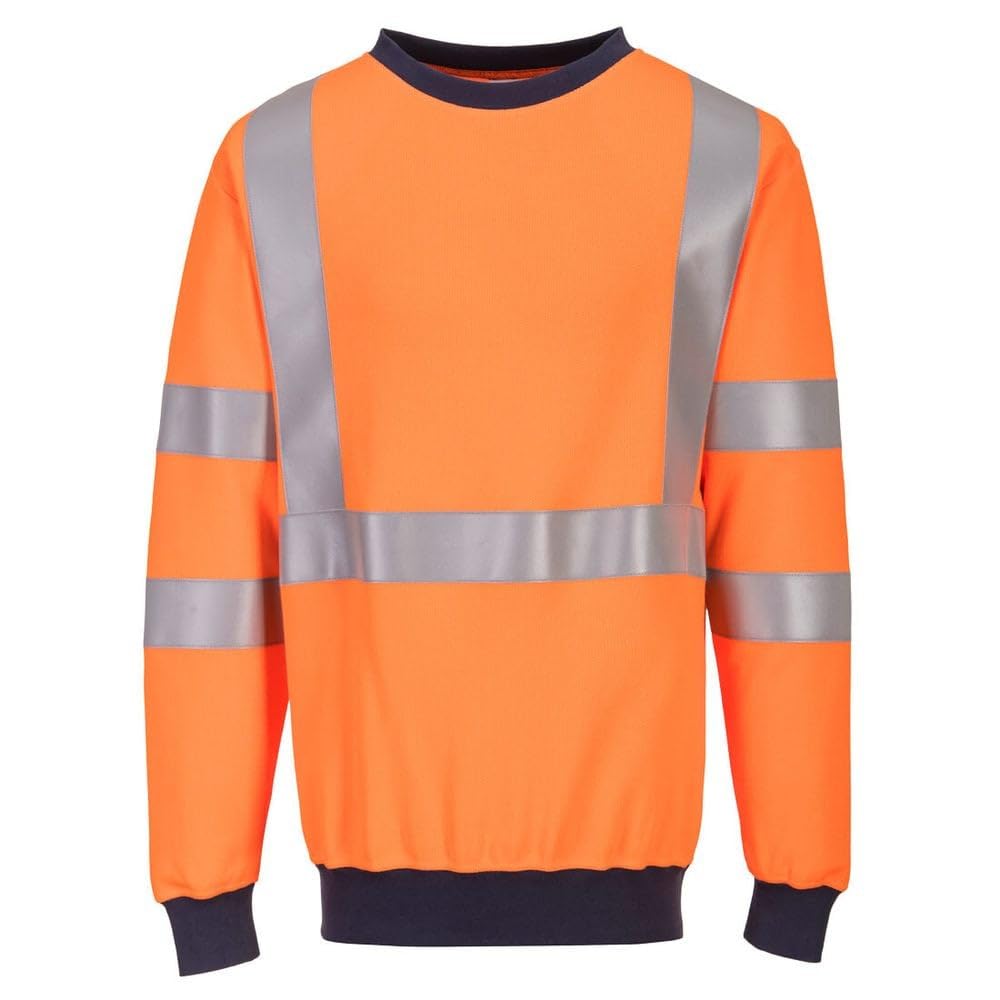 Flame Resistant RIS Sweatshirt Orange R 3 XL