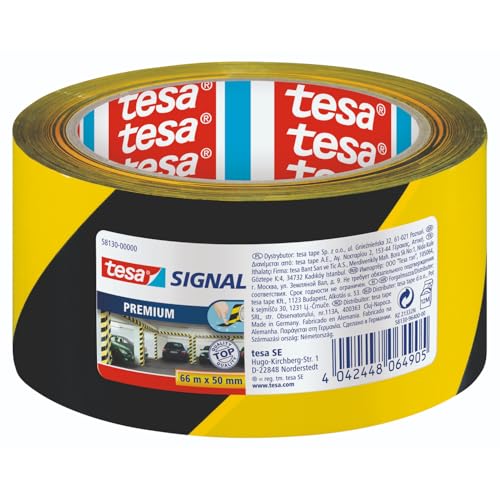 tesa Signal Markierungsklebeband PREMIUM - selbstklebendes...