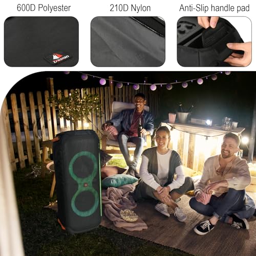 Image of Mesh Speaker Cover for JBL PartyBox 710 Party Speaker, Slip Cover Protective Sleeve Case Speaker Replacement Cover Accessories for PartyBox 710