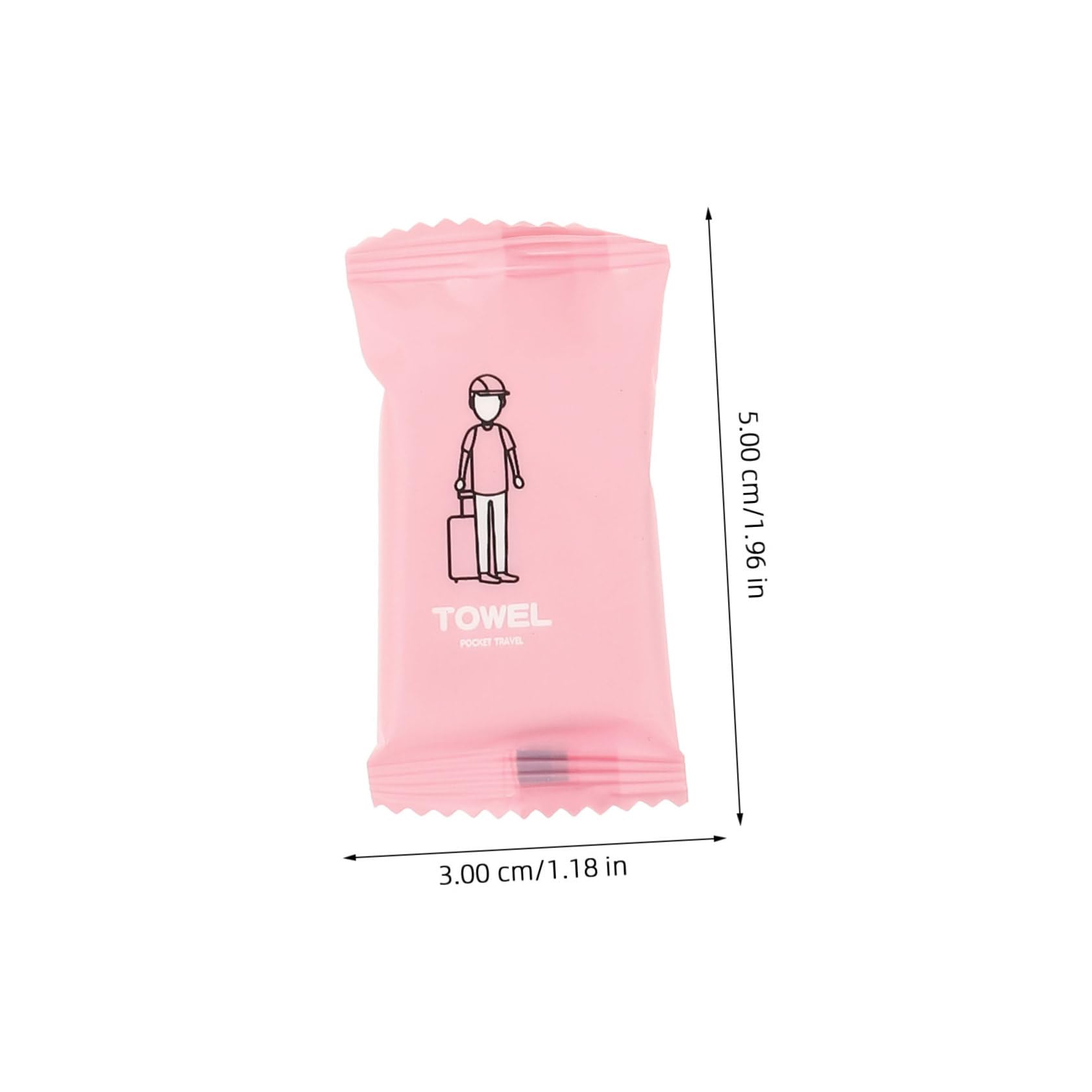 HAKIDZEL 70pcs Mini Disposable Compressed Towels Travel Washcloths for Camping Hiking Soft Portable Face Towels Convenient Packaging for Easy Use