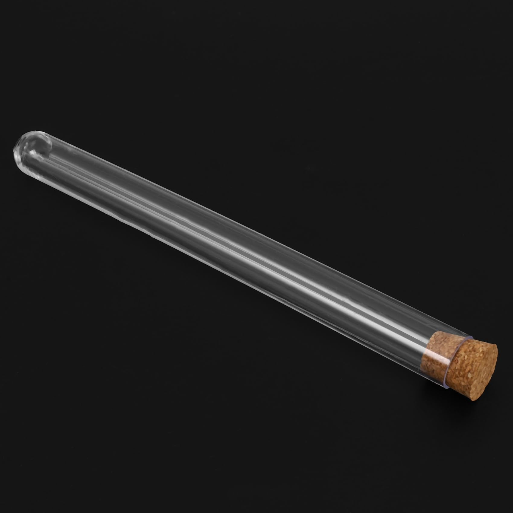 Tubo de Ensayo 15 ml con Corcho Resistente para Proyectos de Clase