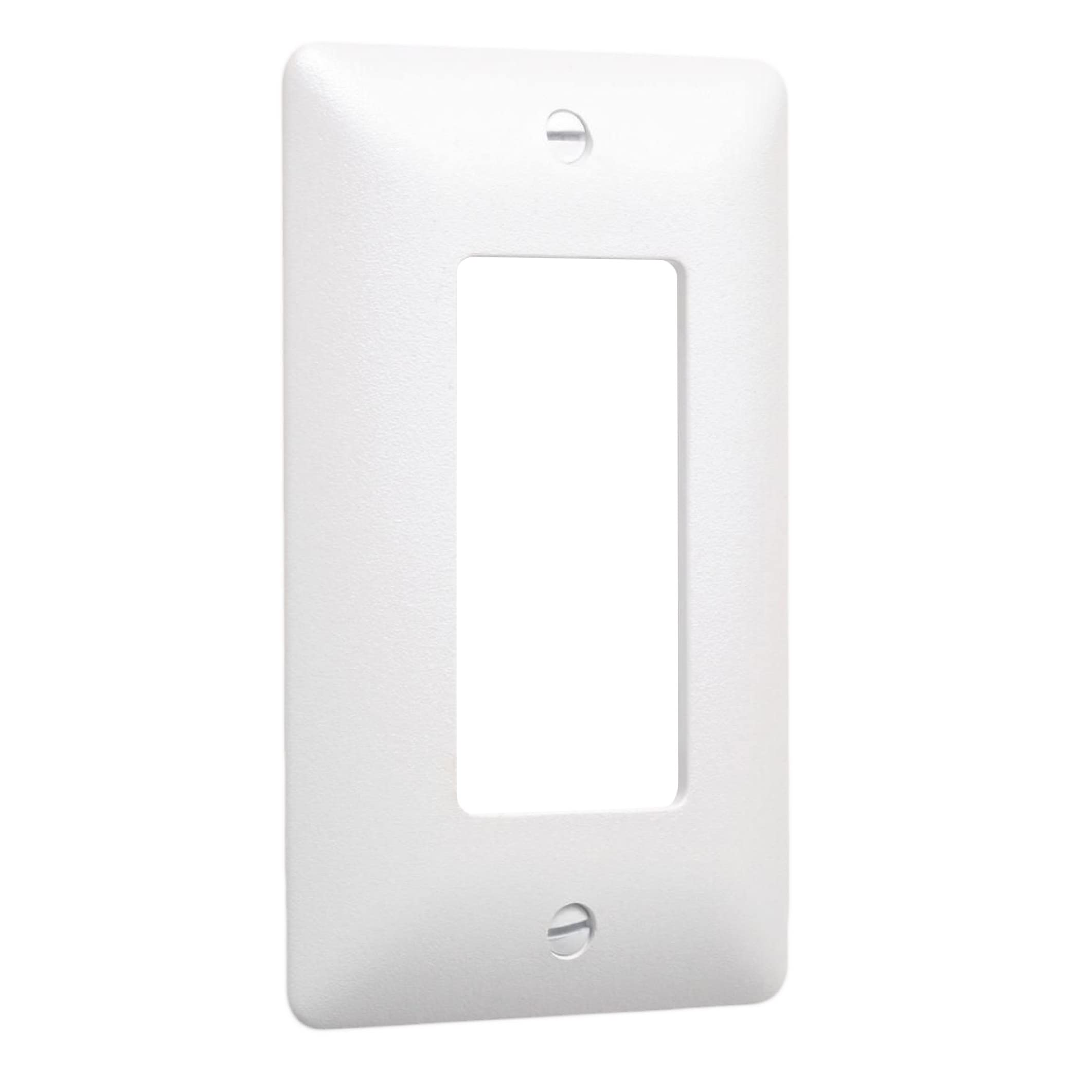 Coque blanche Taymac 1 gang pour harmoniser vos murs de salon