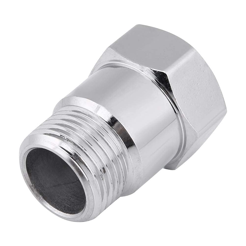 Adattatore sensore ossigeno 32mm M18 * 1,5 2 pezzi prolunga O2 argento
