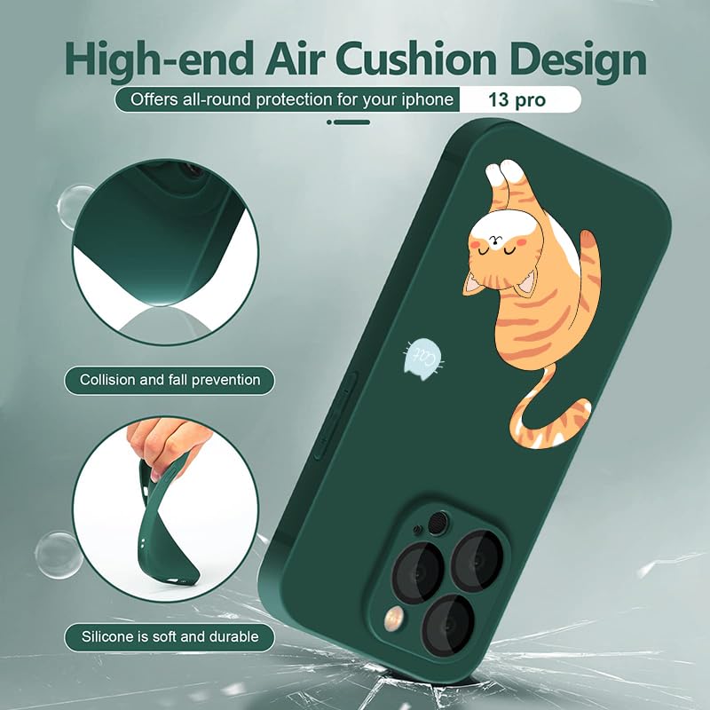 WOKEZ Fet Katt Telefonfodral för Honor Magic5 Lite/X9a - Ultratunn Skydd
