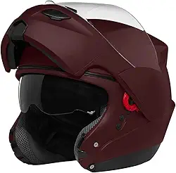 CAPACETE ESCAMOTEÁVEL PRO TORK ATTACK ELITE FOSCO VERMELHO TAM. 56