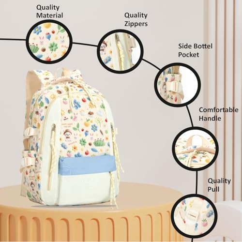 Image of Tinytot 26 Litre School Bag Water-Resistant Backpack - Unisex Large 18 Inches Multipurpose Travel Backpack for Boys & Girls, Men & Women- Ideal for College and School and office Use