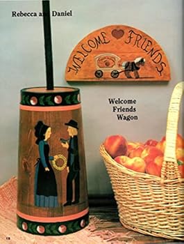 More Just Plain Folks Folk Art Painting 16 Amish-style Painted Projects with Country Appeal (#8194)