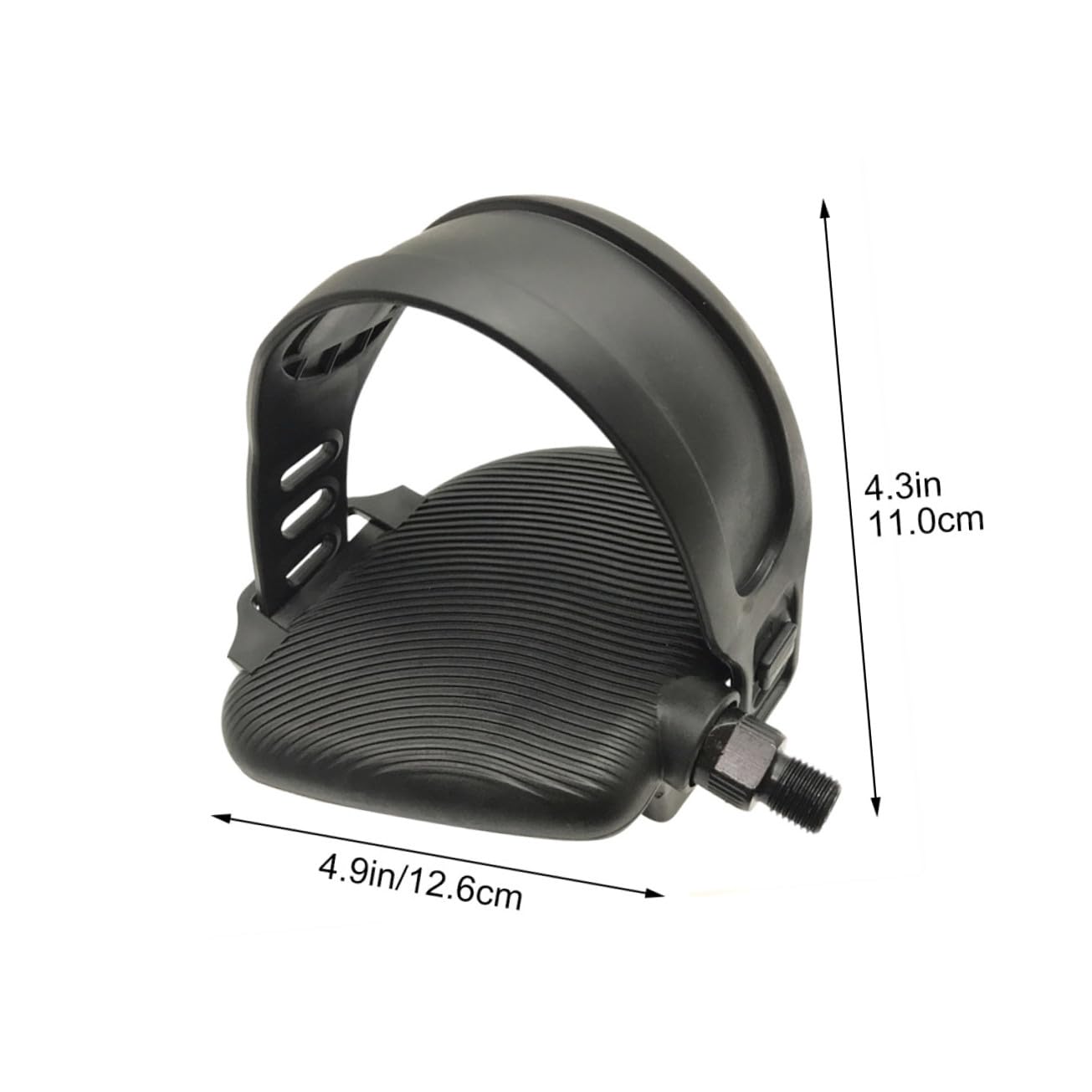 POPETPOP Pedales de Bicicleta Multiusos, Accesorio para Pedales de Bicicleta de Carretera Correas Ajustables y Fáciles de Instalar, Adecuado para Ciclismo en Exteriores