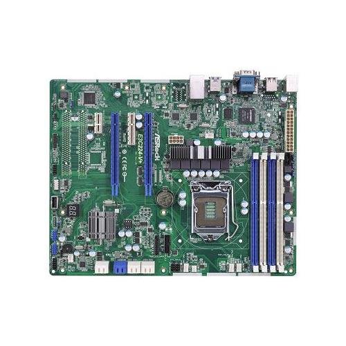ASRock Rack E3C224-V+ LGA1150/ Intel C224/ DDR3/ SATA3&USB3.0/ V&2GbE/ ATX Server Motherboard