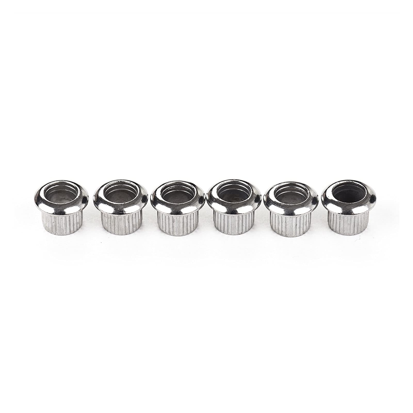 Clavijas Afinación 6 Sintonizadores De Bloqueo De Guitarra Semiculcidos En Línea Tuning Pegs Máquinas Cabezales Conjunto para S T Tele Electric Guitar