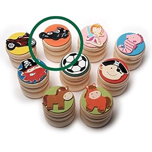 Inware 23309 – melktanddoos van hout, motief raceauto