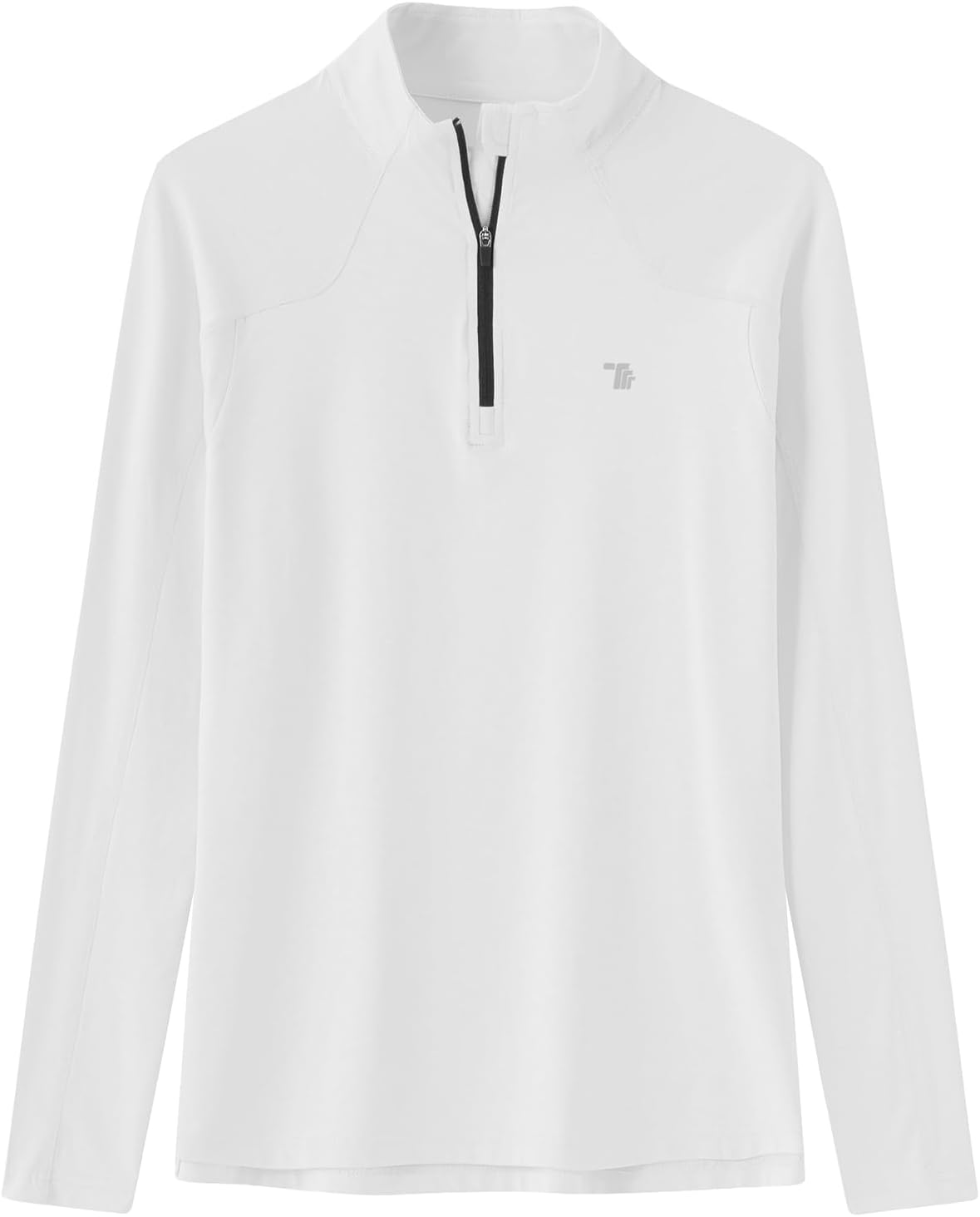 BGOWATU Women's Long Sleeve Golf Polo Shirts Quarter Zip Pullover UPF 50 Sun Shirt for Women Dry Fit Running Tops - Image 5