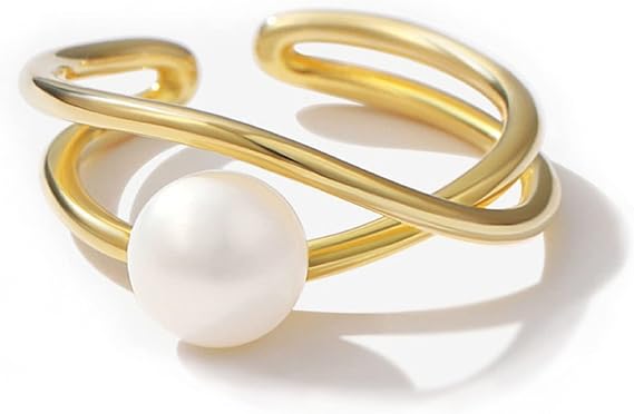 Amazon パールリング 指輪 レディース 淡水パール シルバー S925 シンプル 調節可能 おしゃれ アクセサリー 贈り物 ゴールド リング 通販 Amazon パールリング 指輪 レディース 淡水パール シルバー S925 シンプル 調節可能 おしゃれ アクセサリー 贈り物 ゴールド リング 通販