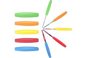 5Pcs Crochet Hook Grips, Ergonomic Crochet Hook Grip for Arthritis